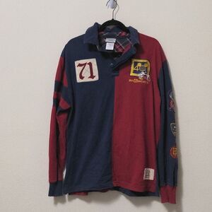 Walt DisneyWorld Men's Rugby Polo 40th Anniversary Longsleeve